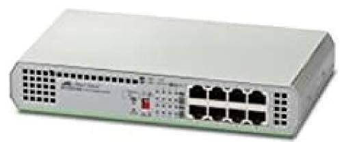 Allied Telesis AT-GS910/8-50 (8-Port Gigabit Ethernet <b>Desktop Switch</b>)